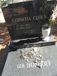 COHEN Cornelia nee BOSHOFF 1945-1976