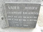 HEEVER J.A., v.d. 1873-1957 & R.M. 1880-1958