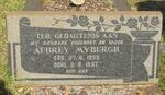 MYBURGH Aubrey 1933-1957