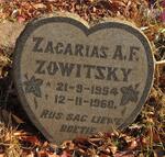 ZOWITSKY Zacarias A.F. 1954-1960