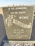 MARITZ Miemie 1894-1975