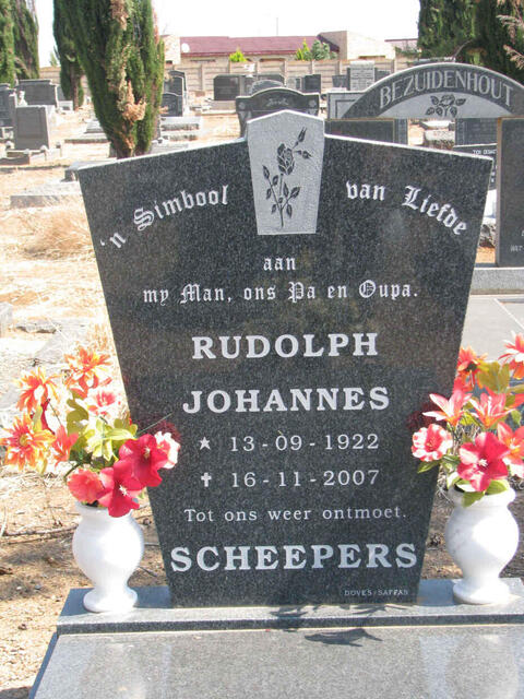 SCHEEPERS Rudolph Johannes 1922-2007