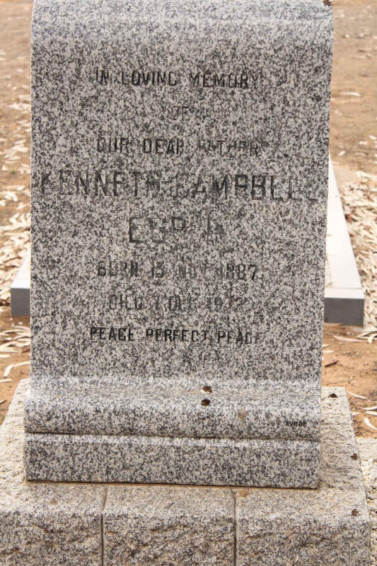ESPLIN Kenneth Campbell 1887-1972