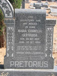 PRETORIUS Gert Diederik Jacobus 1893-1953 & Maria Cornelia Gertruida 1900-1969