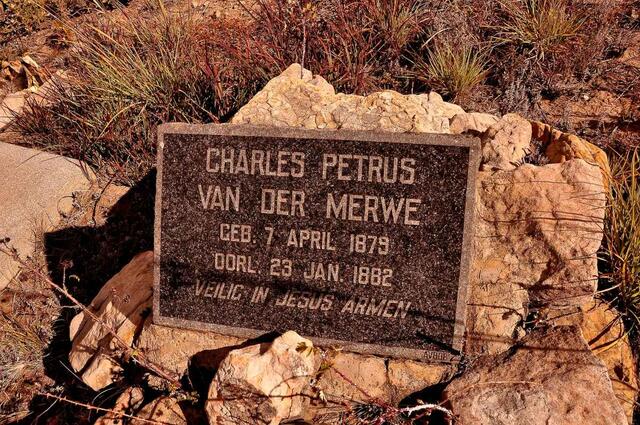 MERWE Charles Petrus, van der 1879-1882