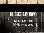 HAMMOND Bridget 1960-2006