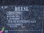 HEESE Christoph 1933-2008