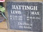 HATTINGH Max 1942- & Lewis 1940-2008