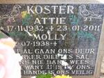 KOSTER Attie 1932-2011 & Molly 1938-