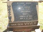 VYVER Jacobus, van der 1927-1961