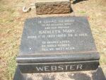 WEBSTER Kathleen Mary 1922-1968