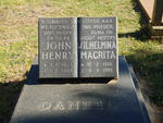 DANEEL John Henry 1908-1984 & Wilhelmina Magrita 1914-1992