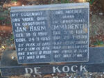 KOCK Jan Harm, de 1910-1985 & Emmarentia 1915-1989