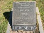 LIEBENBERG Johanna 1911-1987