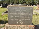 ASH Edward Wilton 1877-1962 & Marion Wilson 1882-1964