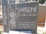 KOCK Joseph, de 1932-1972