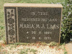 LAAS Maria M.A. 1904-1976