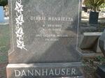 DANNHAUSER Dirkie Henrietta 1890-1972