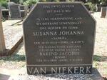 NIEKERK Barend Jacobus, van 1899-1978 & Susanna Johanna 1904-1973