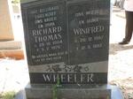 WHEELER Richard Thomas 1904-1976 & Winifred 1907-1982