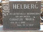 HELBERG Cornelia Maria 1908-1972