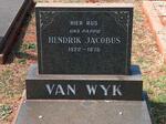 WYK Hendrik Jacobus, van 1922-1975