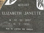 TOIT Stephanus Gerhardus, du 1894-1972 & Elizabeth Janette 1897-1938