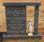 OLLIER Roland David 1913-1984 & Louisa Gertrude 1921-1977