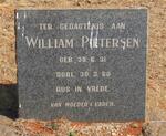 PIETERSEN William 1931-1960