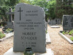 SCHUDER Hubert 1908-1986 & Ingeburg Ursula STANGE 1922-2006 