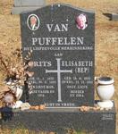 PUFFELEN Frits, van 1928-1995 & Elisabeth 1923-2011