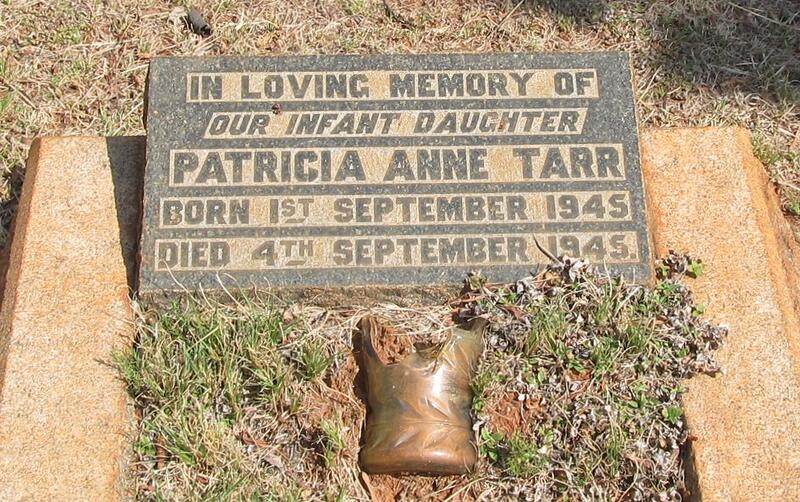 TARR Patricia Anne 1945-1945
