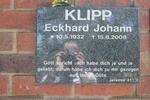 KLIPP Eckhard Johann 1932-2008