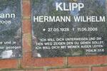 KLIPP Hermann Wilhelm 1928-2008