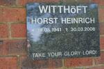 WITTHOFT Horst Heinrich 1941-2006