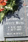 MUHL Joyce 1930-1992