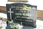 HOHLS Anita nee RENCKEN 1934-2000