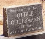 OELLERMANN Ottilie nee KAHL 1889-1952