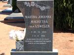 ASWEGEN Martha Johanna Magrietha, van 1906-1996