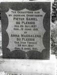 PLESSIS Pieter Daniel, du 1837-1919 & Anna Magdalena  VAN TONDER 1847-1941