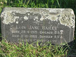BAILEY Lois Jane 1921-1969