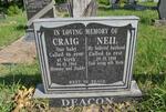 DEACON Craig 1964-1964 :: DEACON Neil -1998