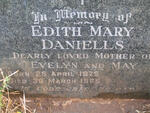 DANIELLS Edith Mary 1879-1965