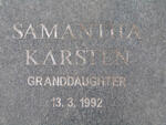 KARSTEN Samantha -1992