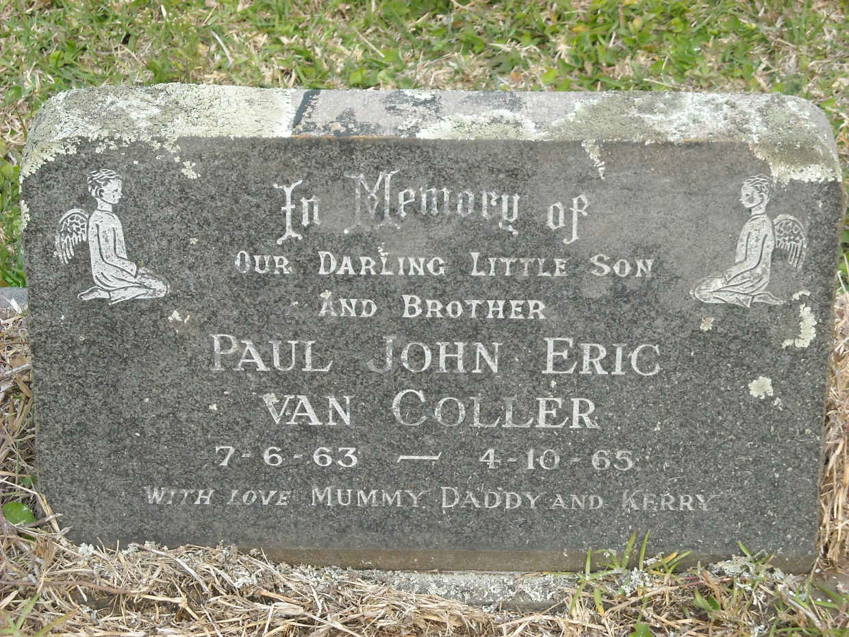 COLLER Paul John Eric, van 1963-1965