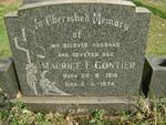 GONTIER Maurice F. 1916-1974