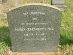 NEL Maria Elizabeth 1887-1964