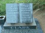 CLARK Thomas Milton -1967 & Carrie -1973