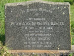 DANCER Peter John de Villiers 1907-1964 & Sadie Angus 1910-1973