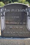 PLESSIS Lenie, du nee STRAUSS 1901-1949